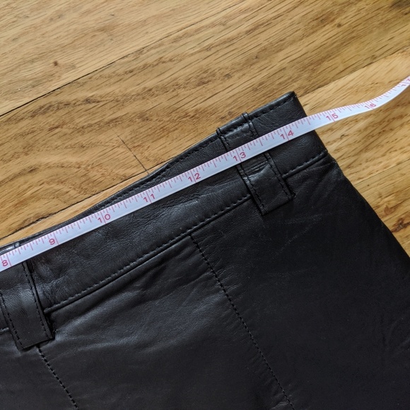 Leather skirt Goth Black - Picture 6 of 6